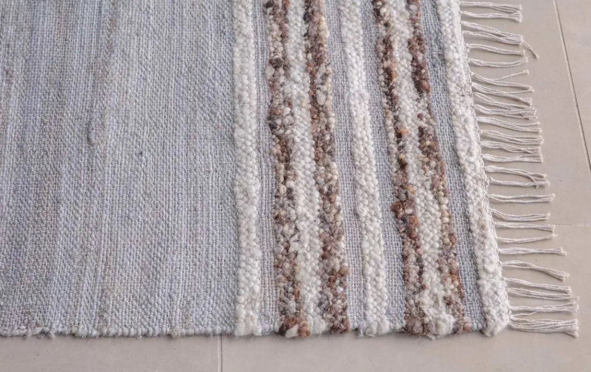 Aadita Jute & Wool Rug - Grey
