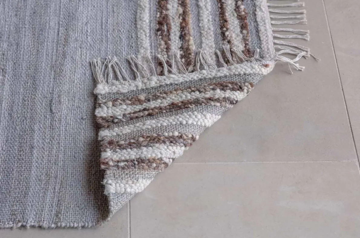 Aadita Jute & Wool Rug - Grey