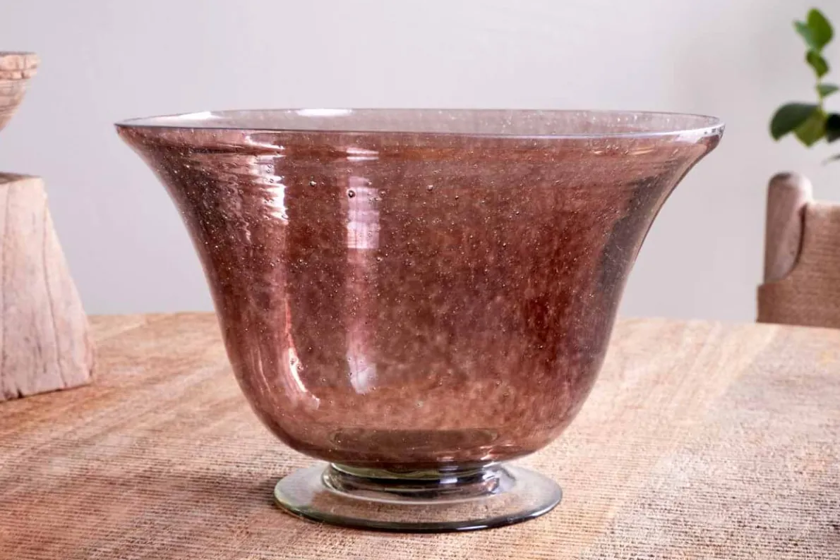 Aderonke Glass Bowl - Plum