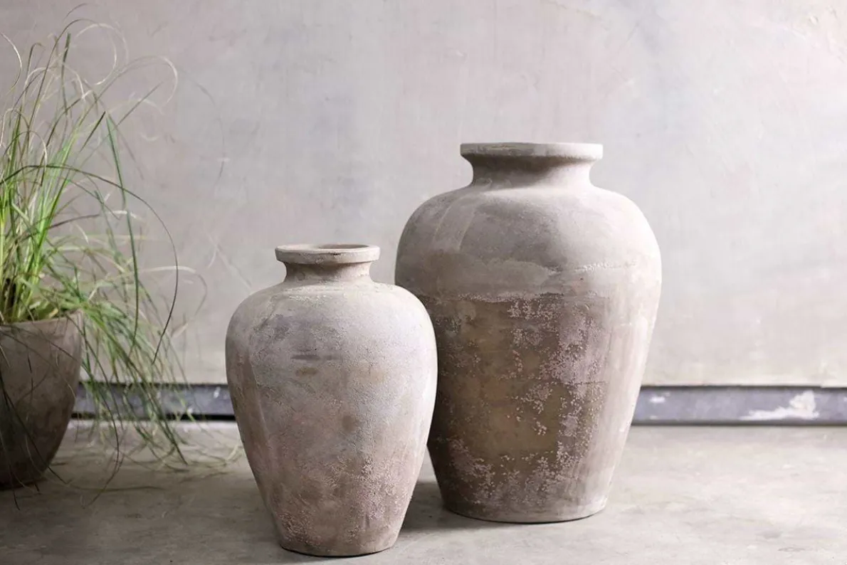 Affiti Clay Tapered Pot - Small