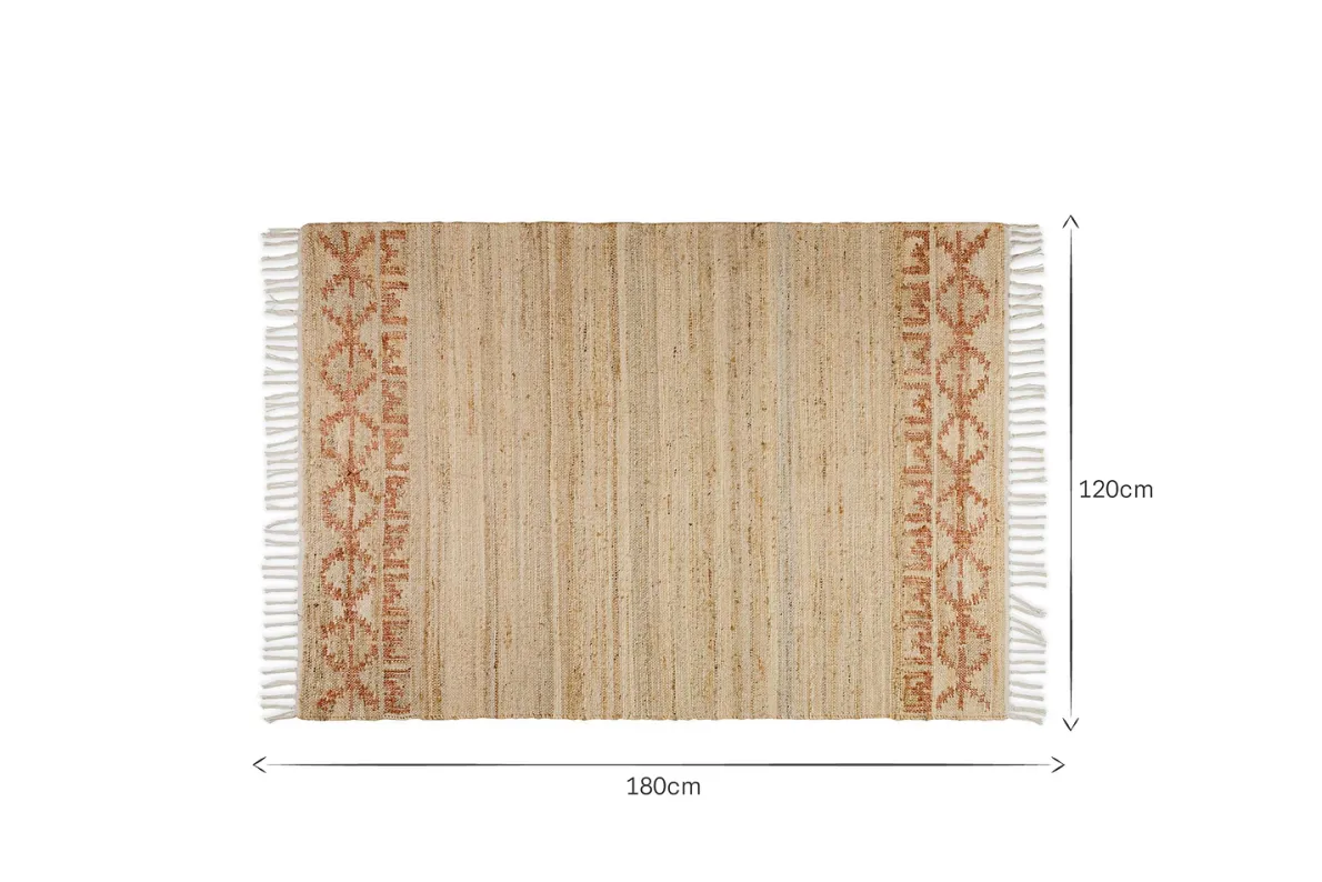 Akari Jute & Cotton Rug - Natural
