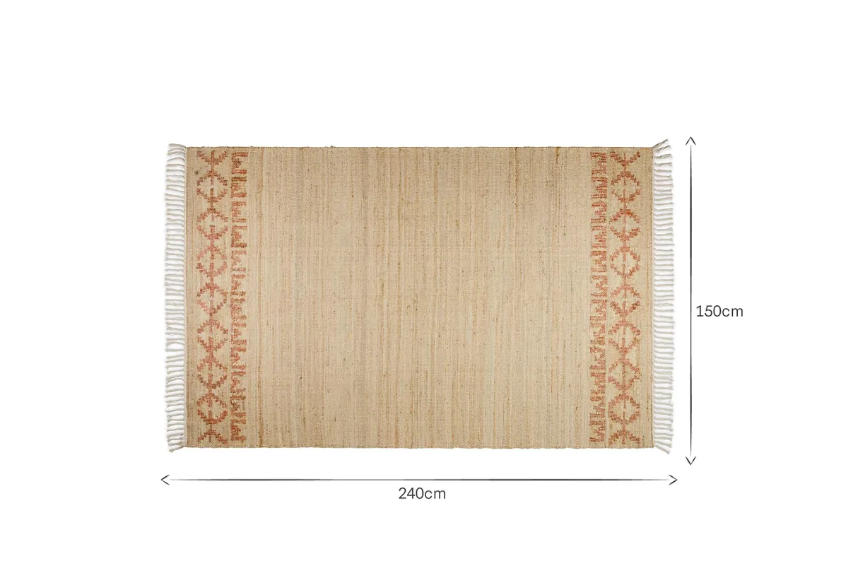 Akari Jute & Cotton Rug - Natural