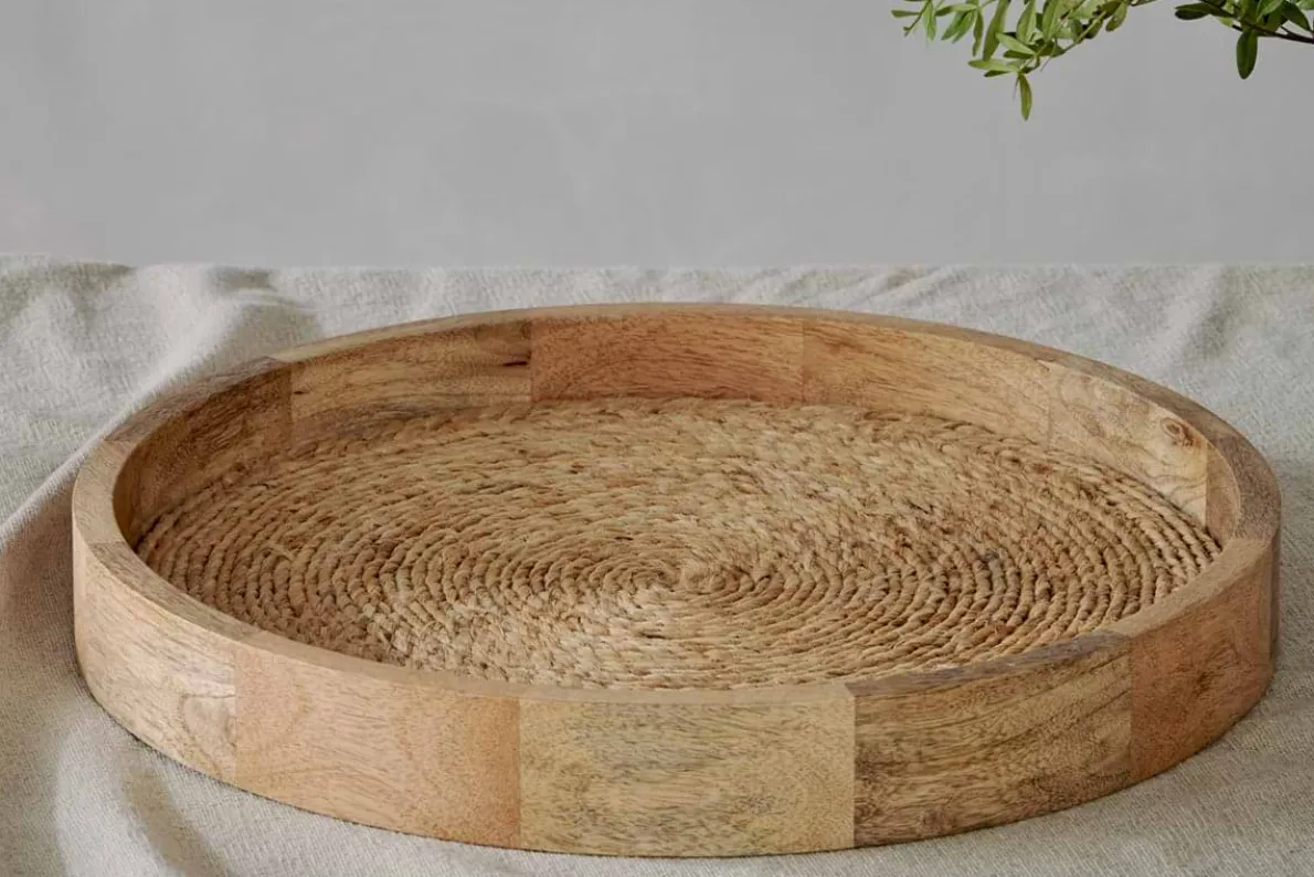Akila Mango Wood Tray - Natural