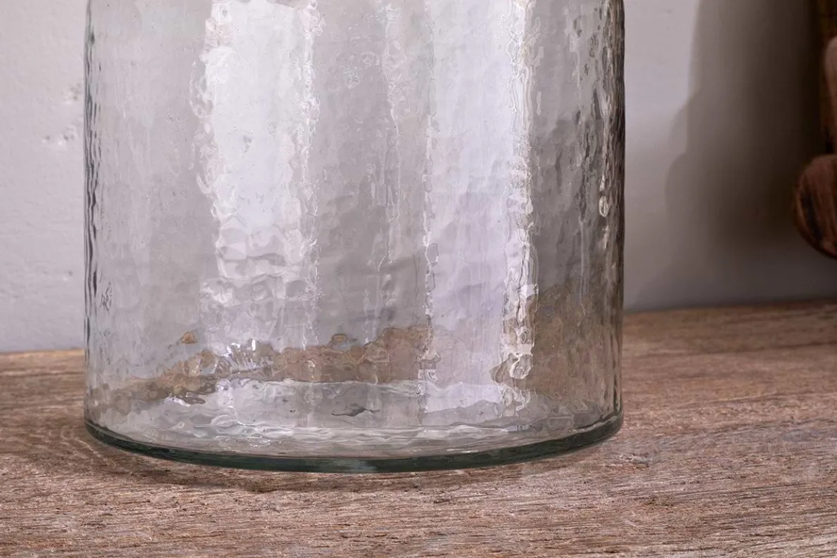 Akra Recycled Glass Vase - Clear