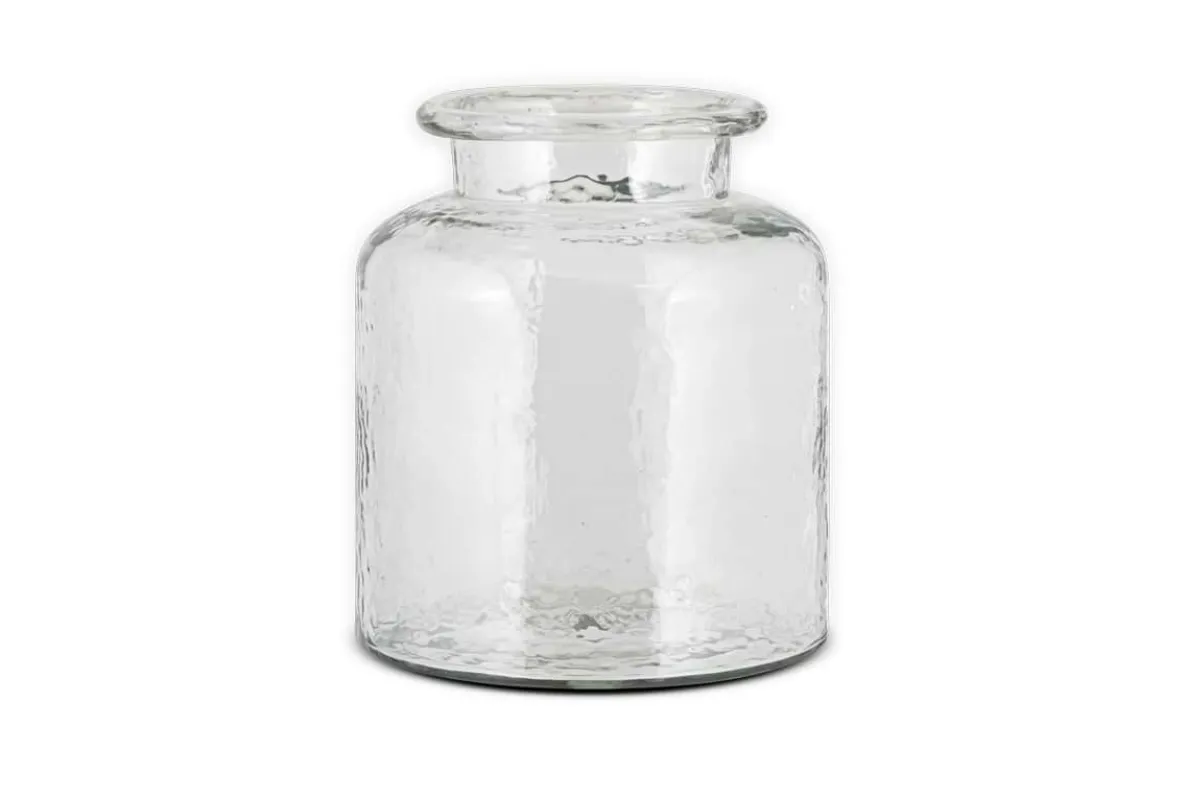 Akra Recycled Glass Vase - Clear