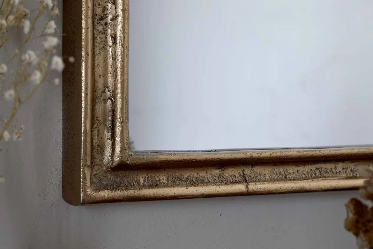 Almora Wall Mirror - Antique Brass - Extra Small