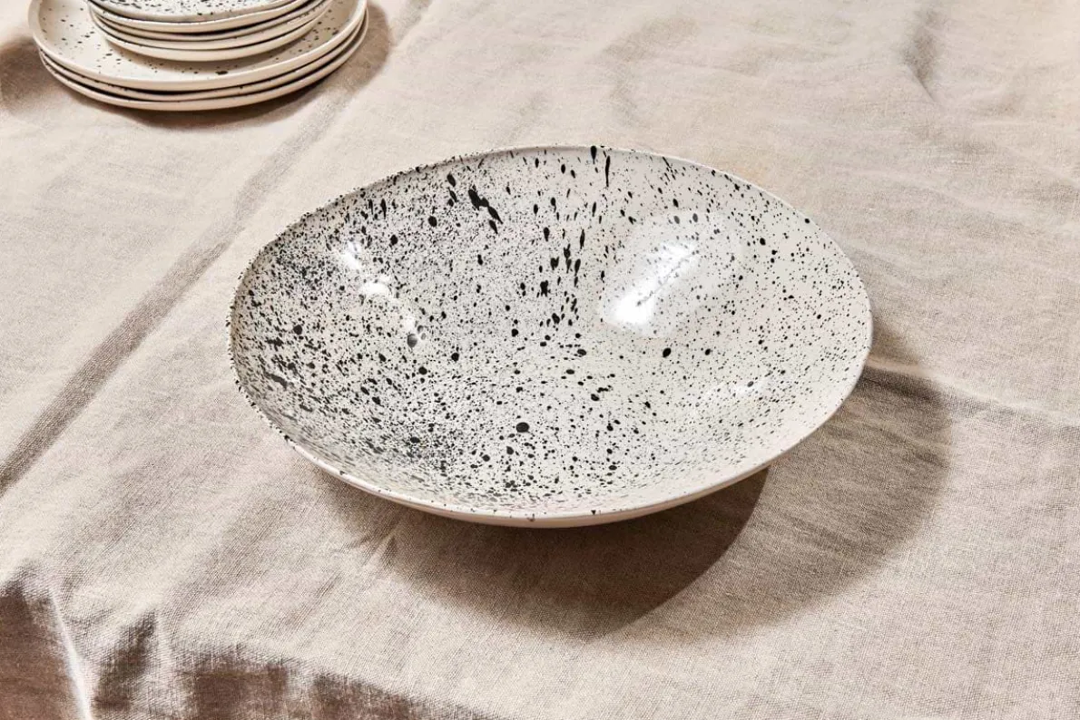 Ama Splatter Serving Bowl - Large