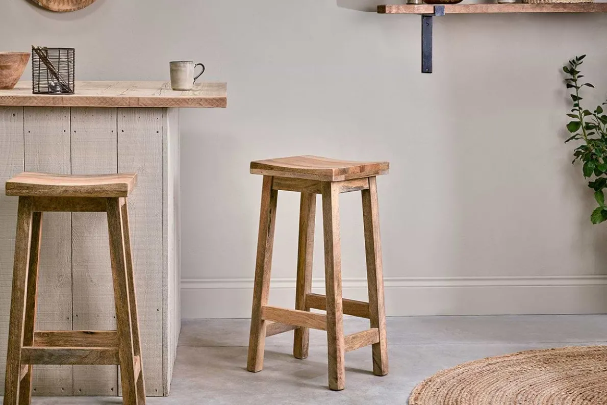 Ambi Wooden Stool - Tall