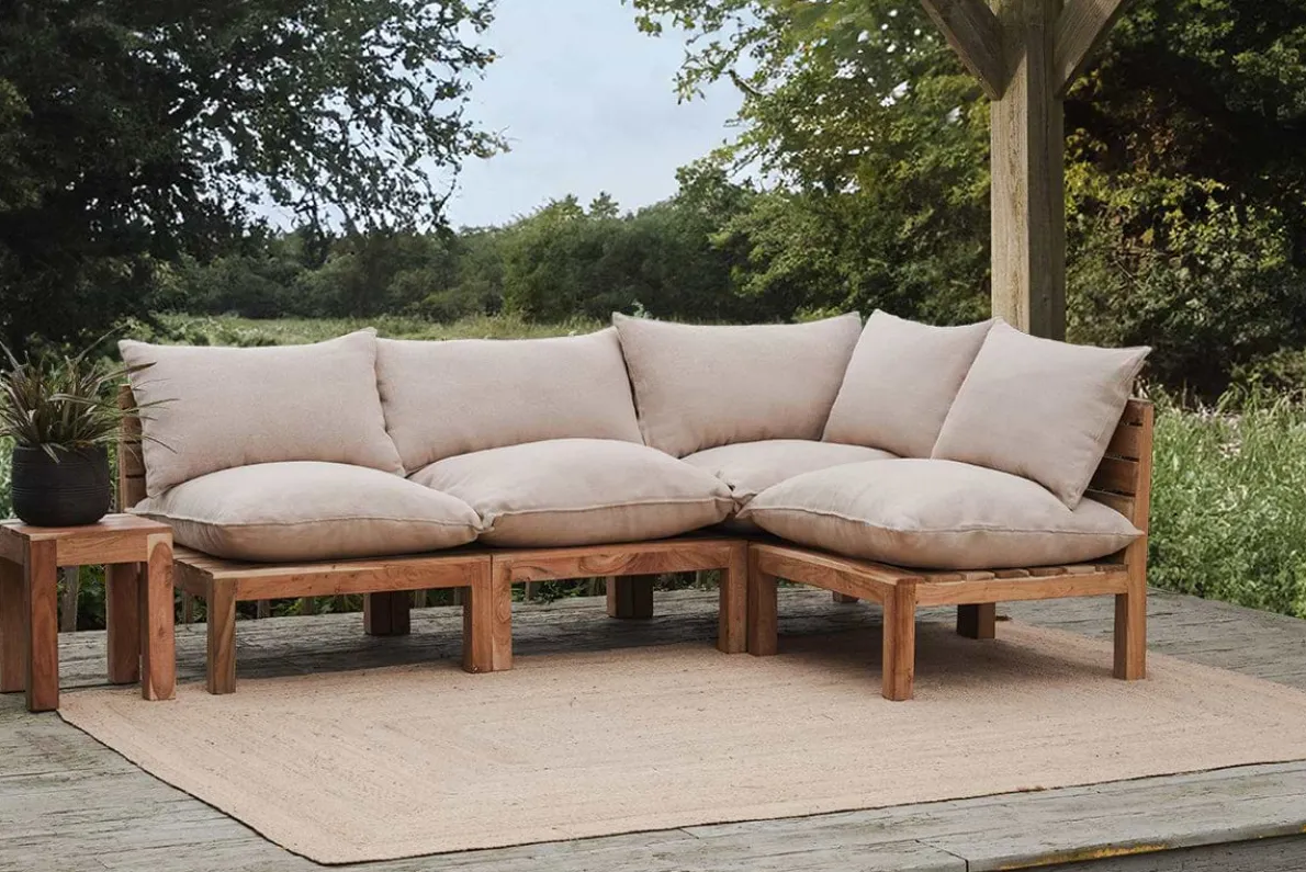 Anbarasi Acacia Modular Corner - Natural