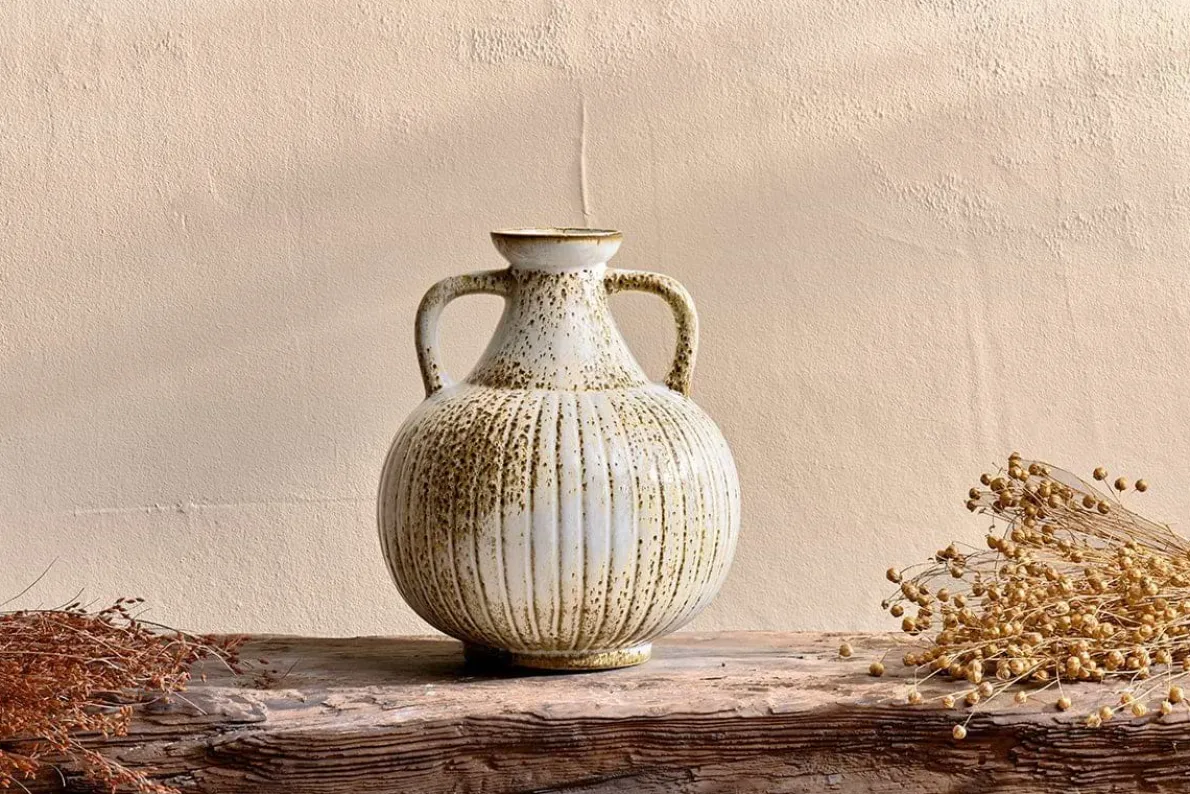 Anjuna Reactive Glaze Decorative Jug
