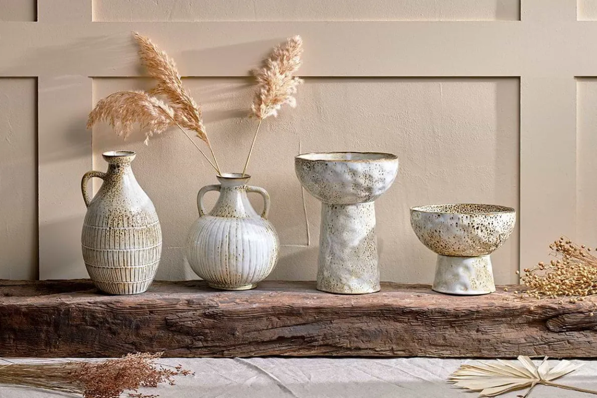 Anjuna Reactive Glaze Decorative Jug