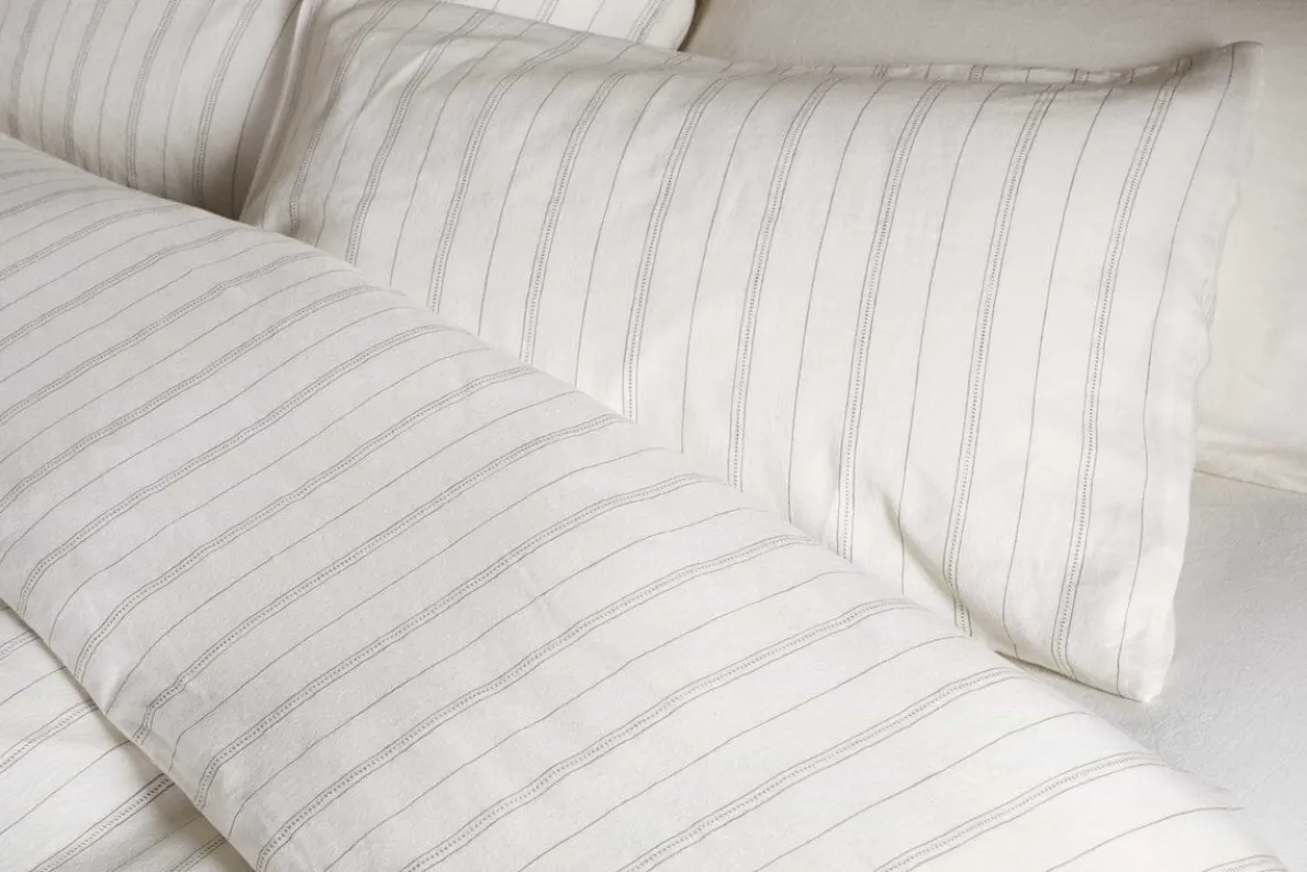 Anta Hemp & Cotton Duvet Cover -  Sage Green