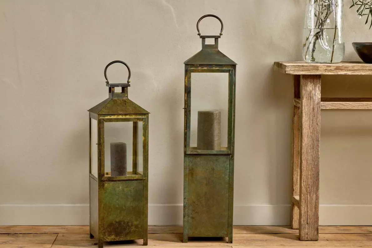Asharu Lantern - Antique Patina