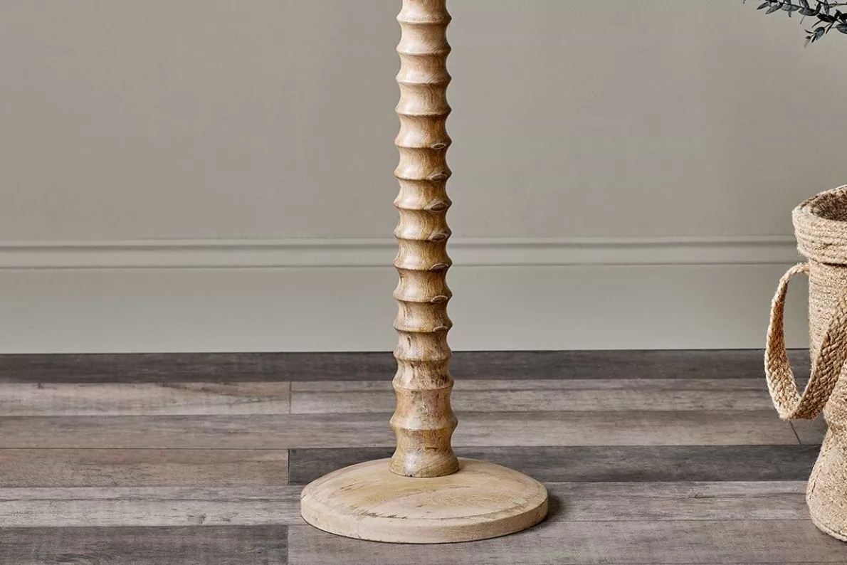 Avisa Mango Wood Floor Lamp