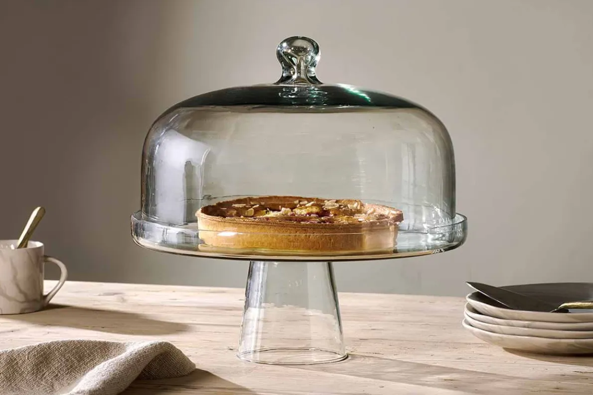 Banjara Glass Dome Cake Stand