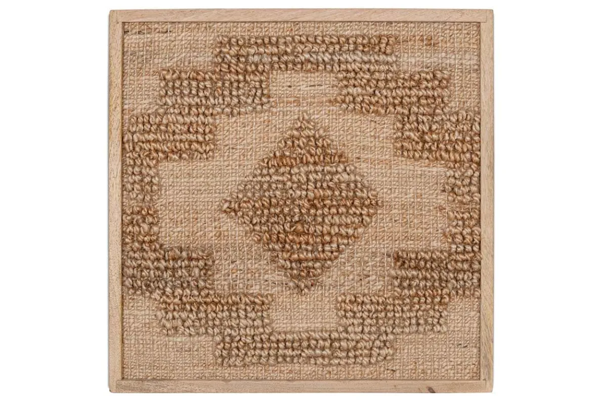 Bawal Hemp & Jute Wall Art - Natural