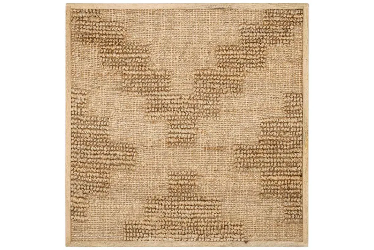 Bawal Wall Art - Cross - Natural