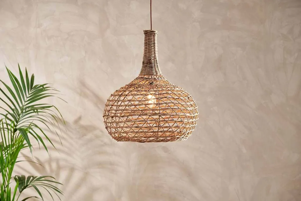 Beru Rattan Lampshade - Conical - Large