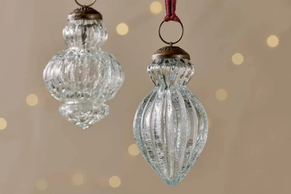 Calida Baubles - Clear Crackle (Set of 3)