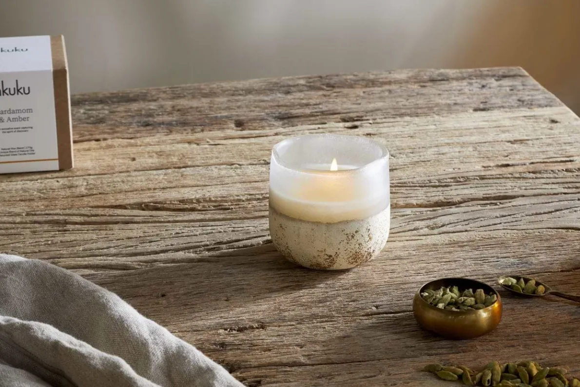 Cardamom & Amber 1 Wick Scented Candle