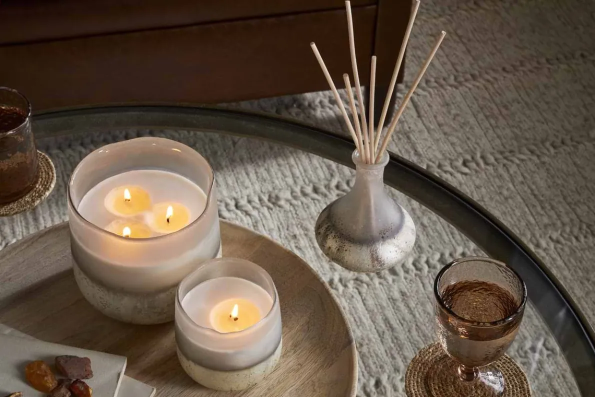 Cardamom & Amber 1 Wick Scented Candle