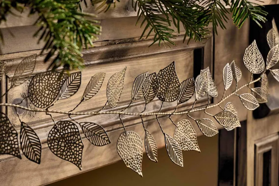 Charita Garland - Antique Brass