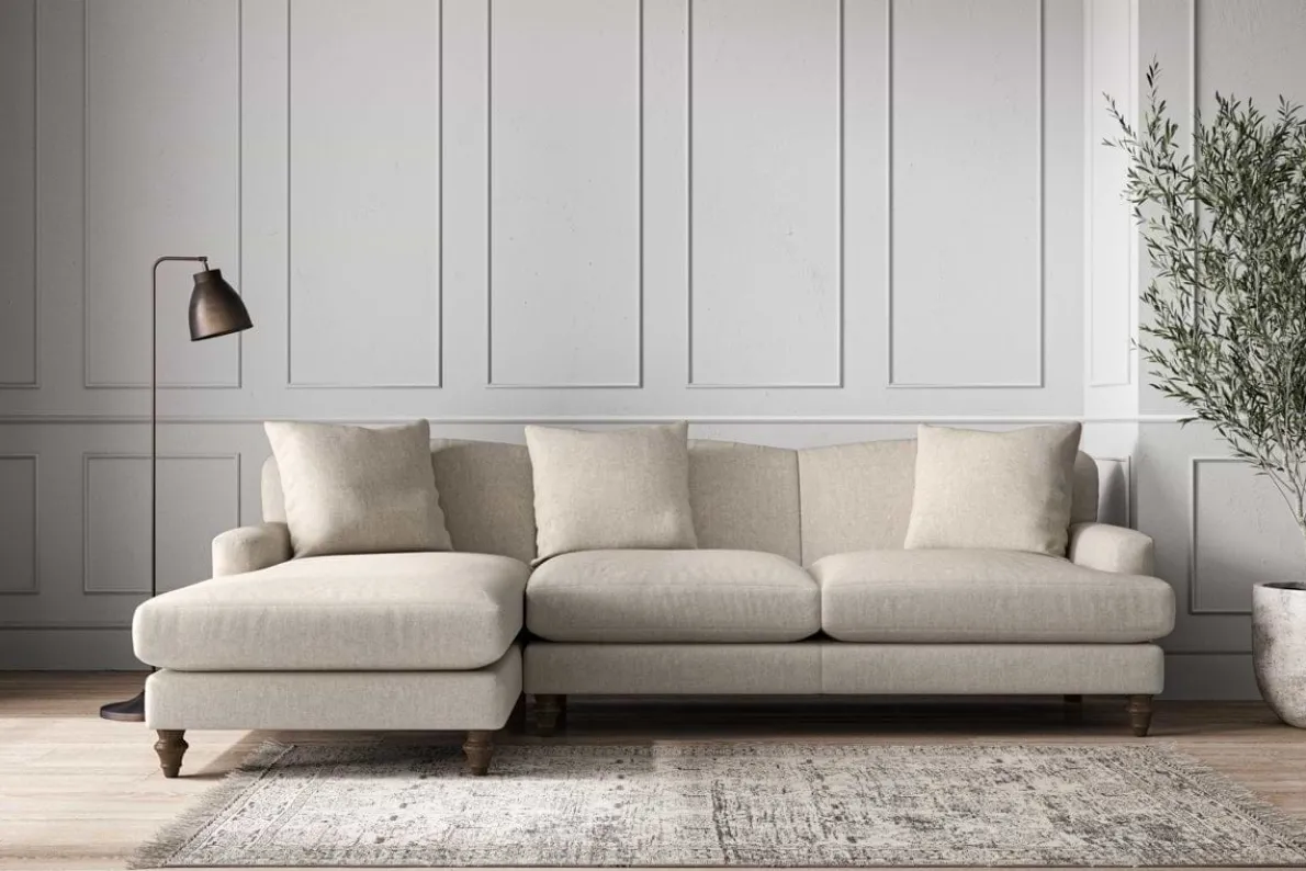 Deni Large Left Hand Chaise Sofa