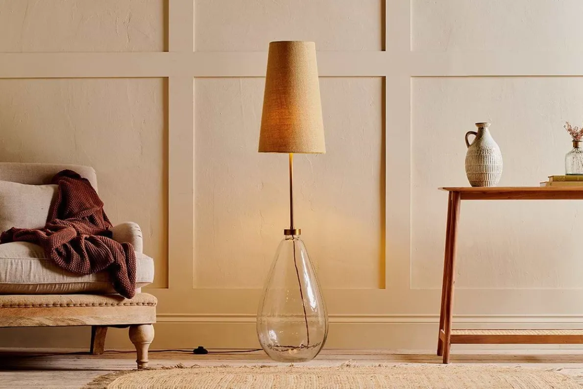 Dia Jute Tall Lampshade - Natural