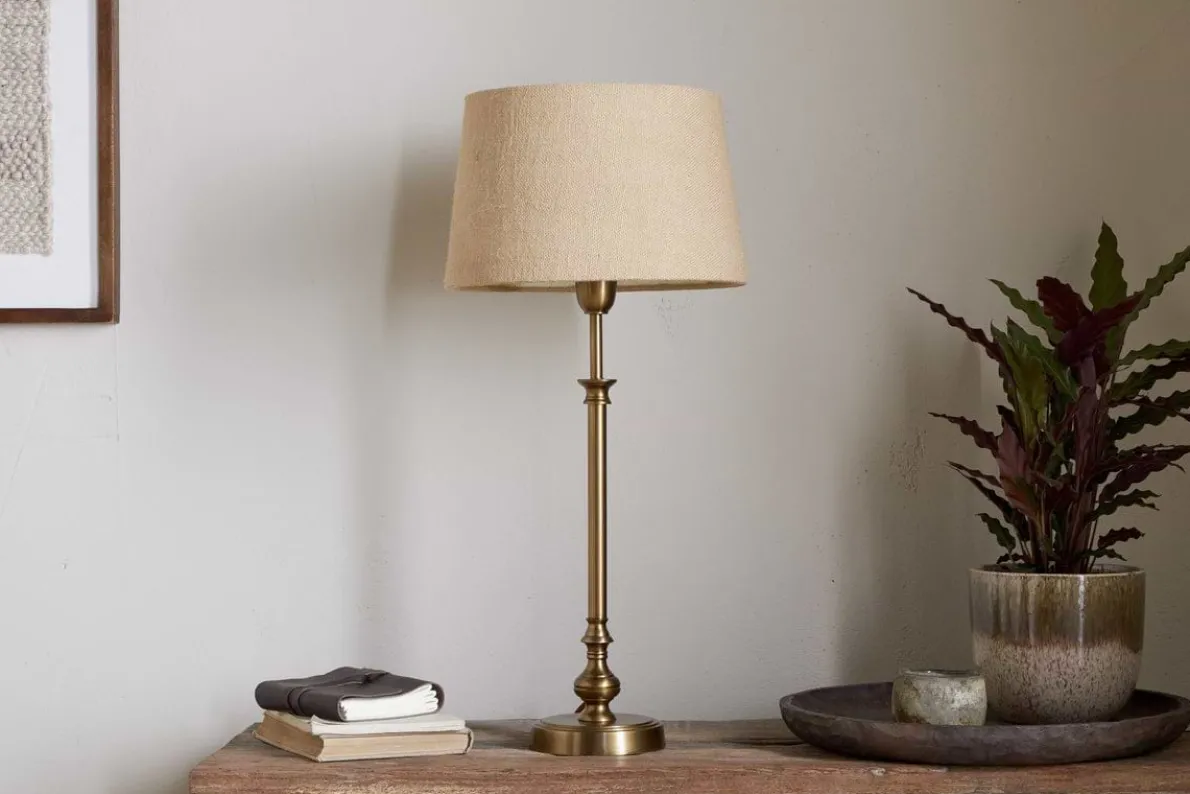 Ehadi Antique Table Lamp - Antique Brass