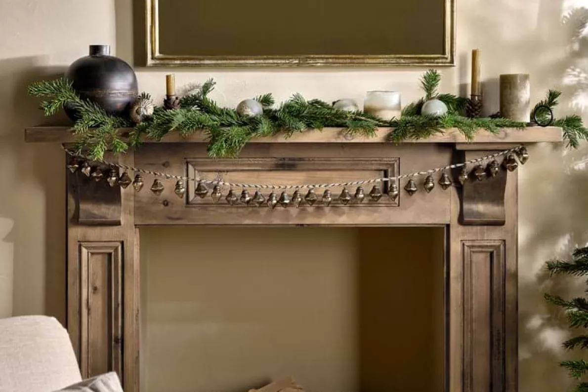 Ekiti Bauble Garland - Antique Gold