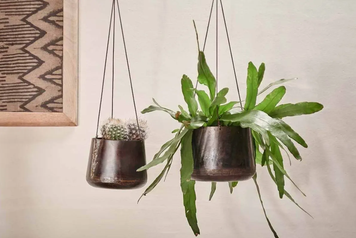 Endo Reclaimed Iron Hanging Planter
