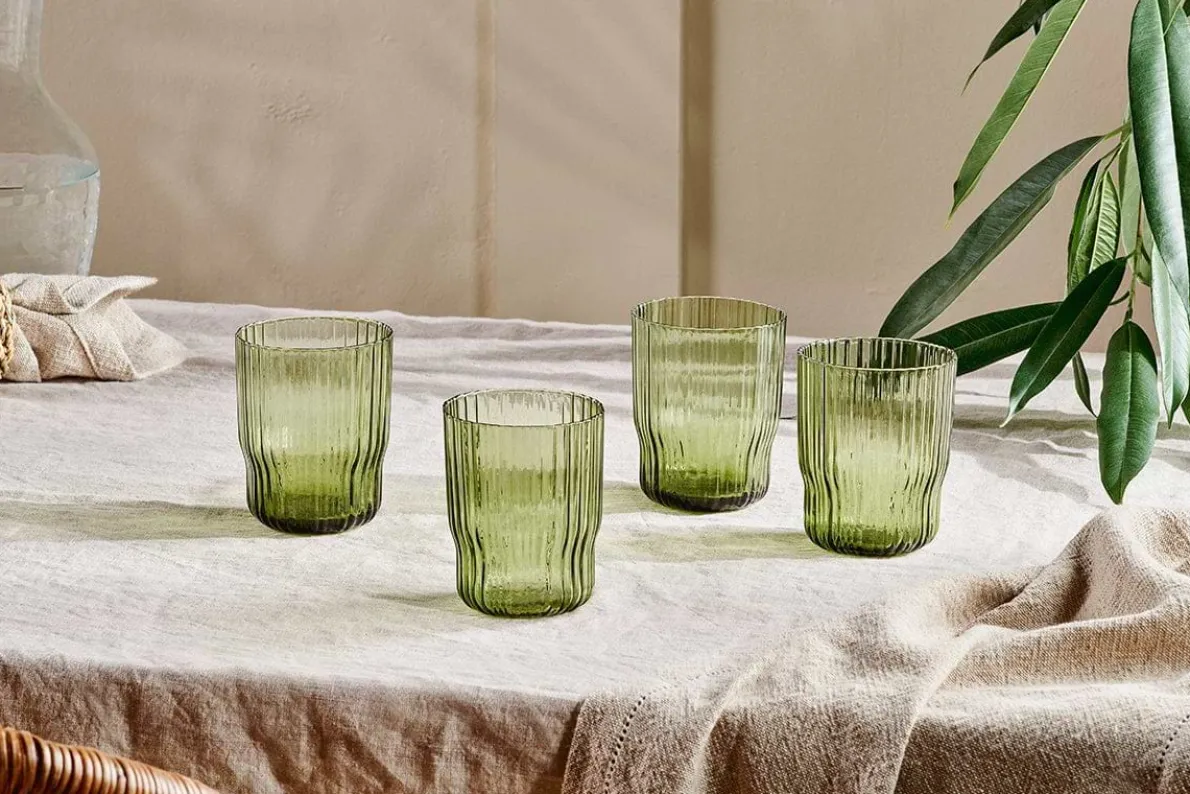 Fali Tumbler - Olive - (Set of 4)