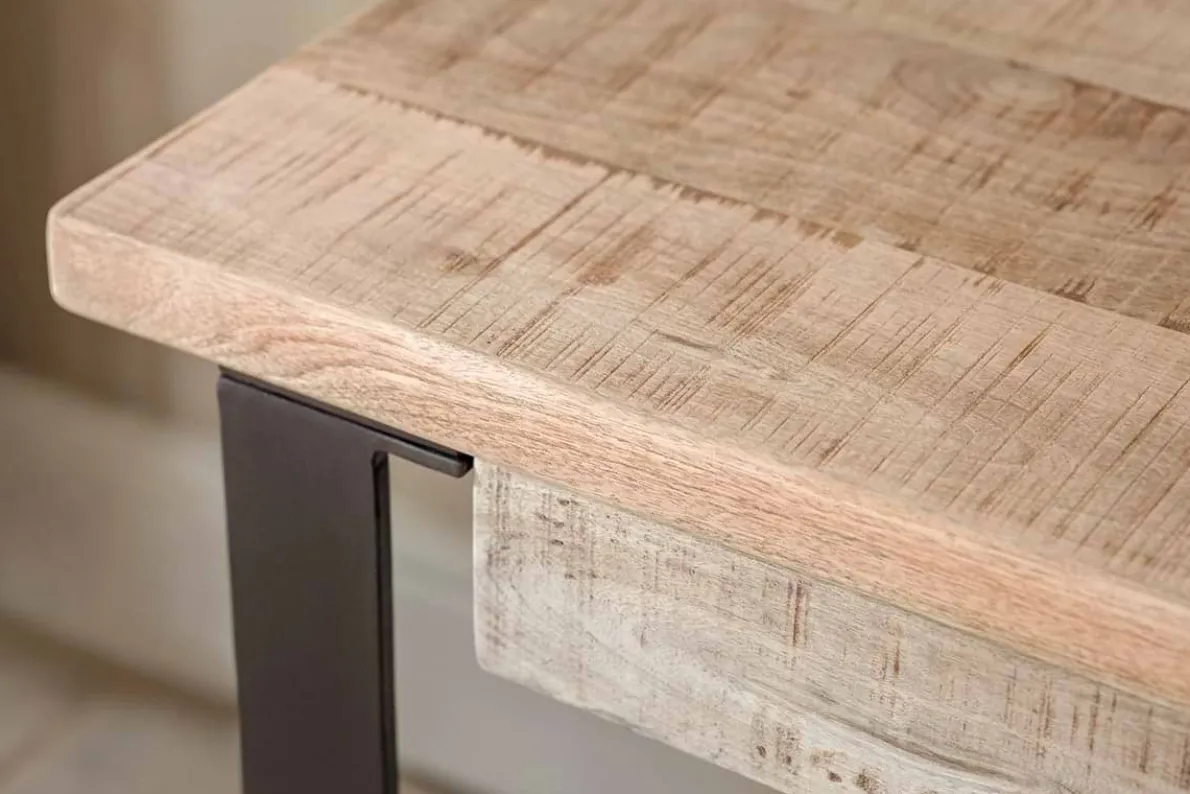 Fia Mango Wood Desk - Natural