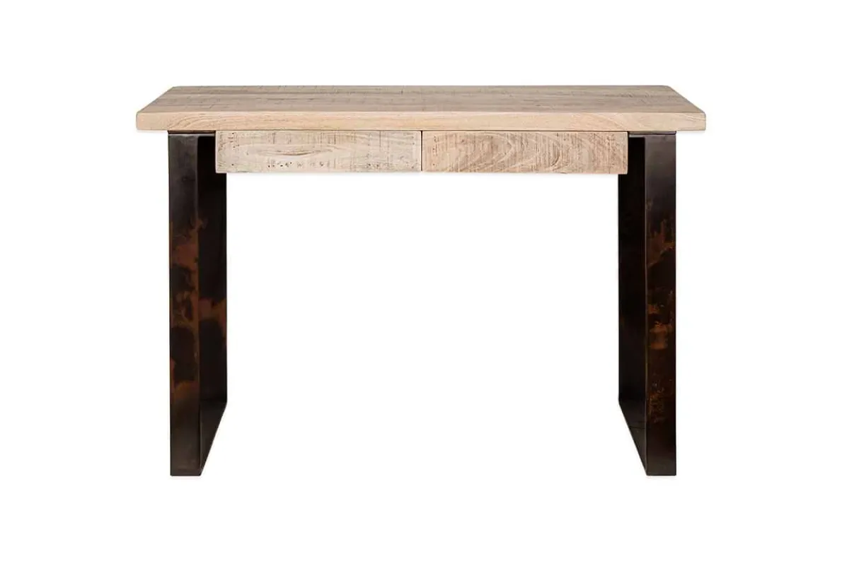 Fia Mango Wood Desk - Natural