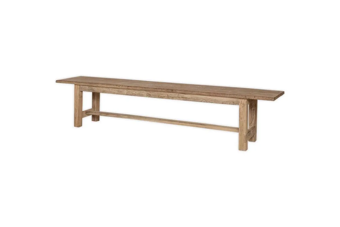 Fioni Reclaimed Wood Bench - Natural