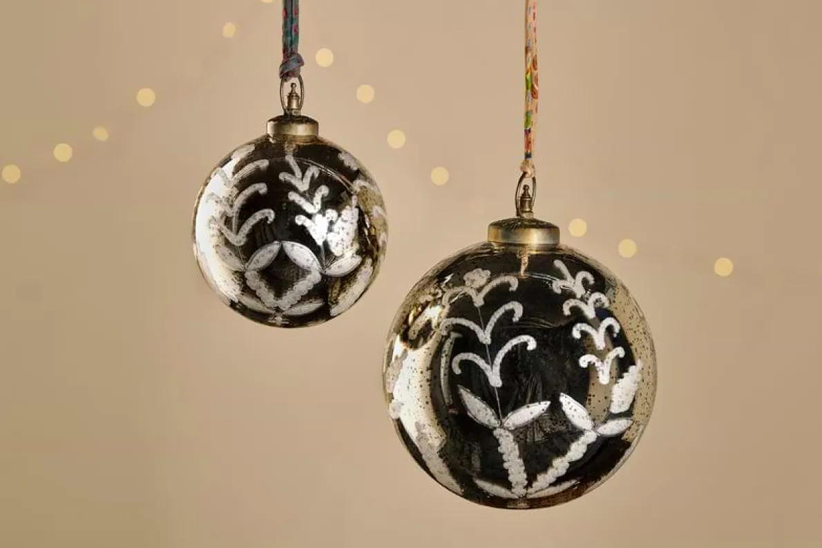 Giant Antique Gold Bauble