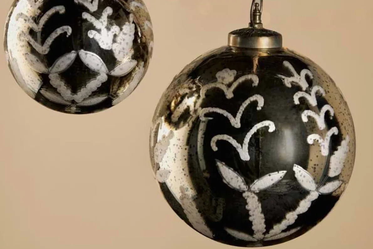 Giant Antique Gold Bauble