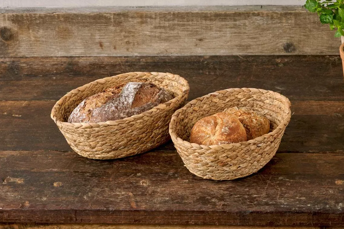 Giti Bread Baskets - Natural (Set of 2)