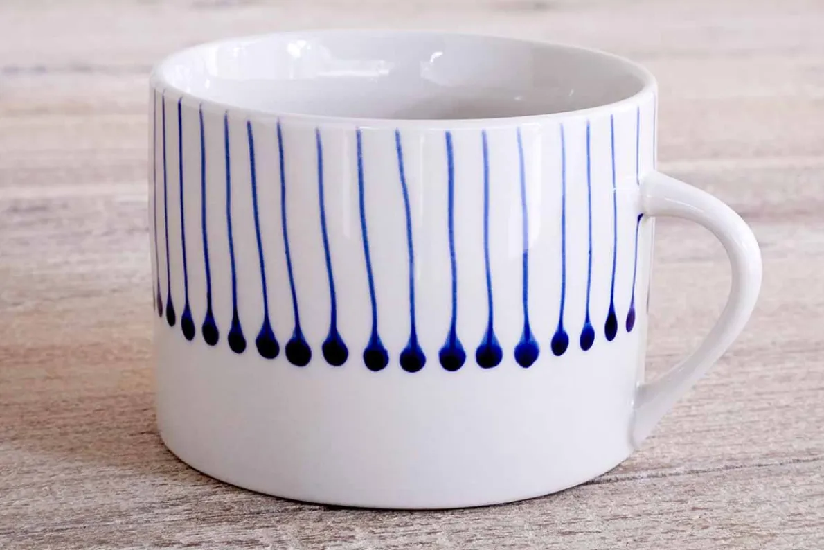 Iba Mug - Indigo - Large (Set of 2)
