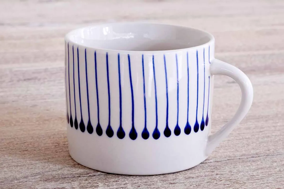 Iba Mug - Indigo - Small (Set of 2)