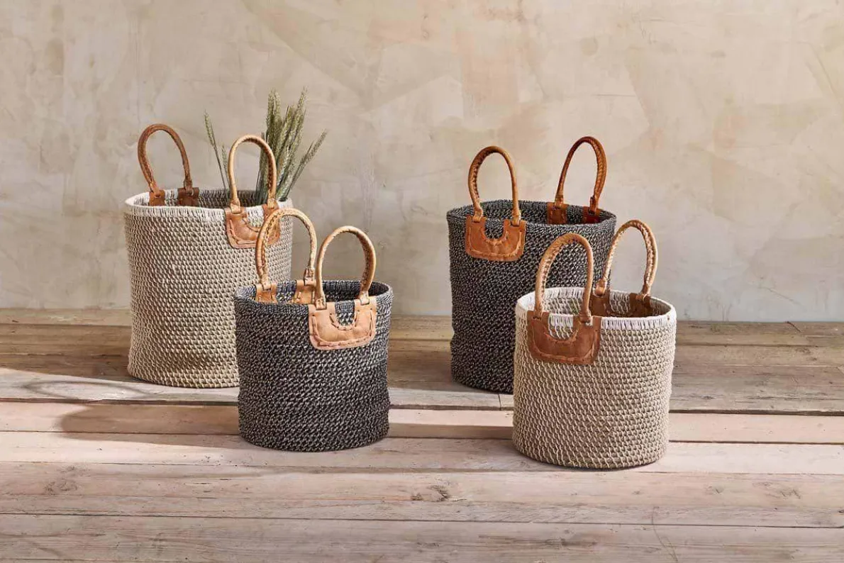 Indra Coil Basket - Charcoal