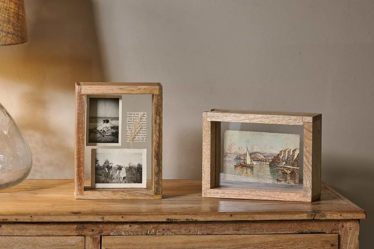 Indu Standing Mango Wood Frame - Natural