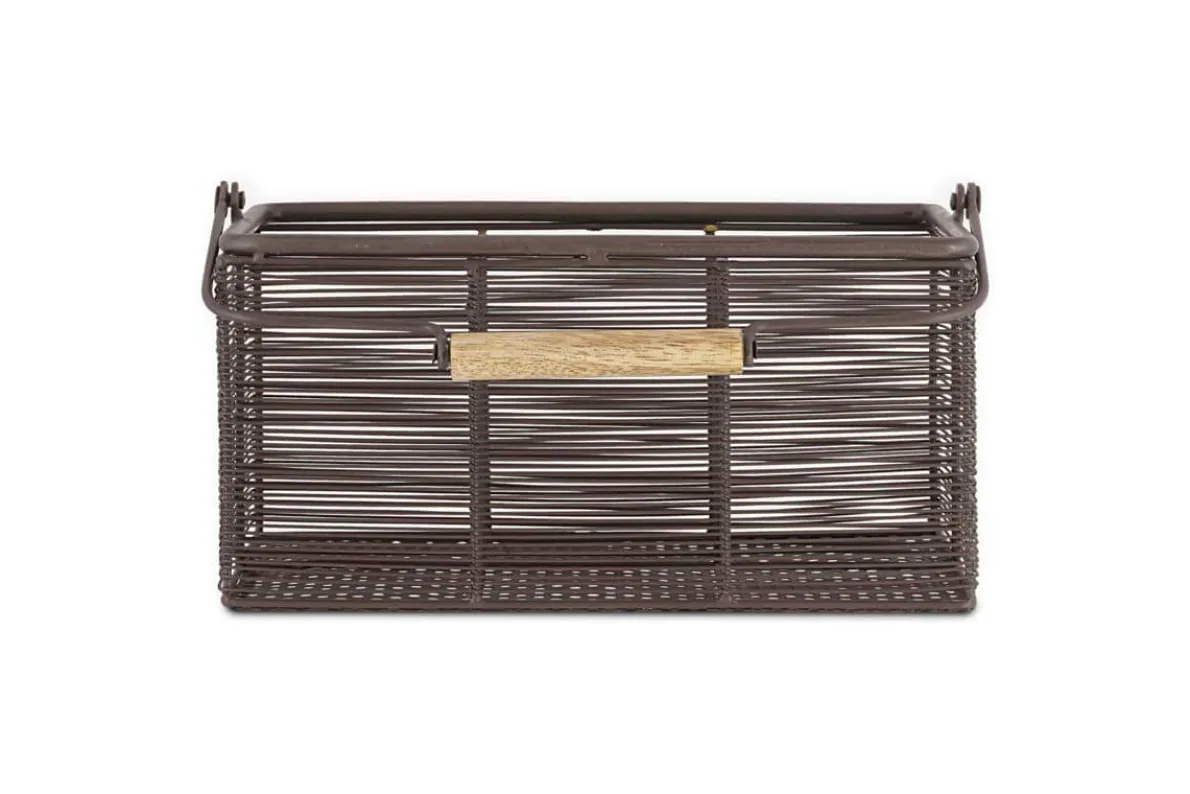 Inkollu Wire Cutlery Holder - Aged Brass