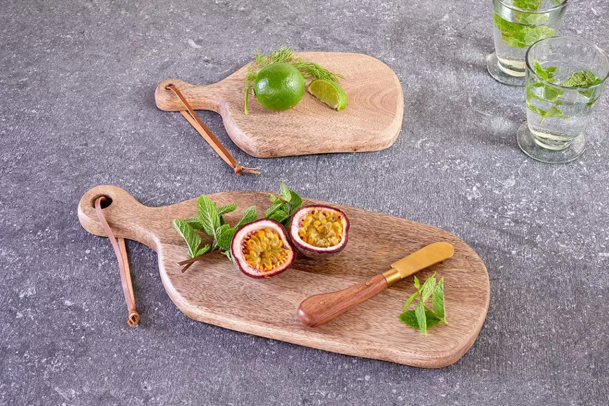 Jabari Mango Wood Board - Natural