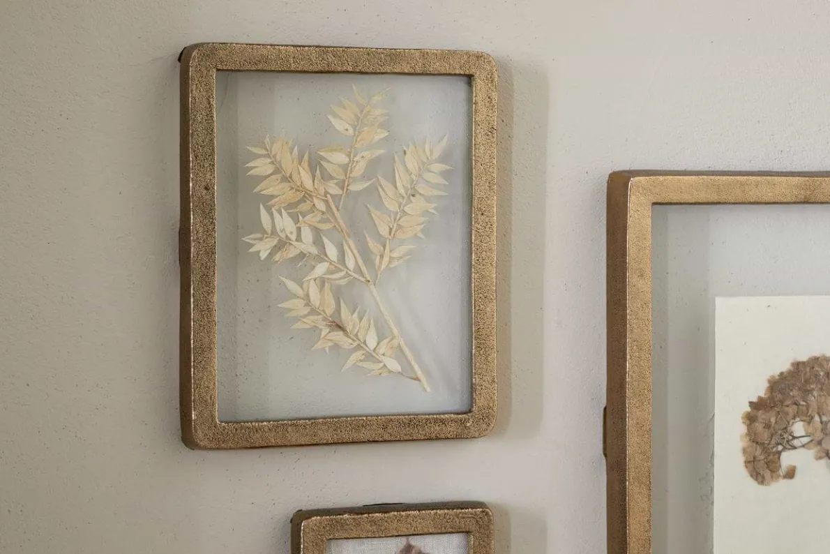 Jahala Wall Hung Photo Frame - Antique Brass