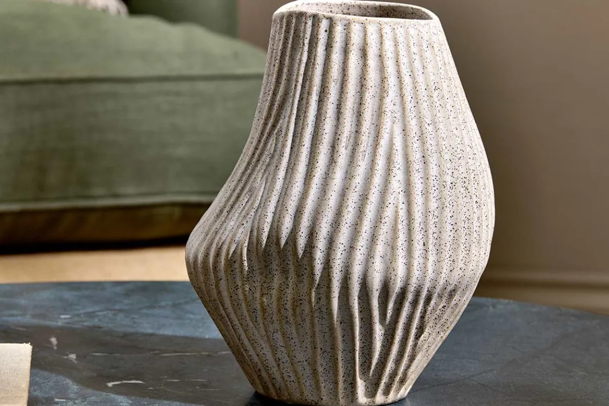 Kalai Ceramic Organic Shape Vase - Small
