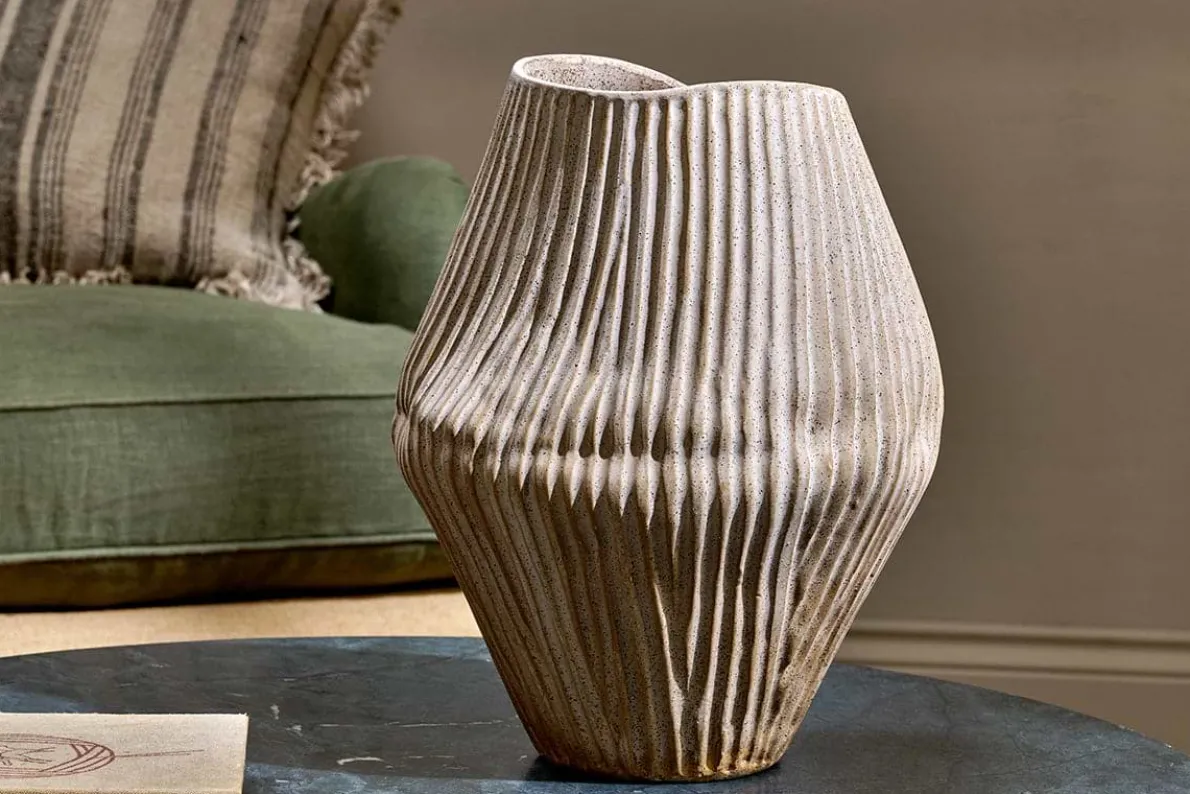 Kalai Ceramic Organic Shape Vase - Large