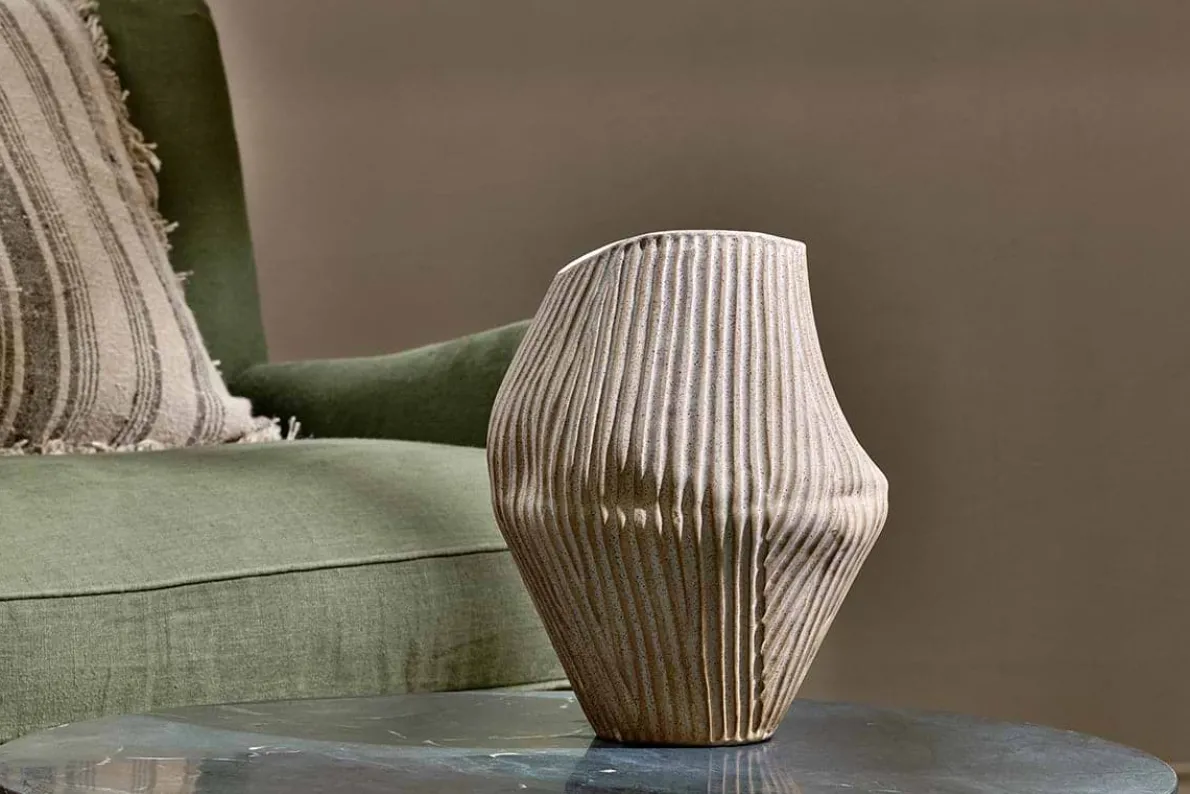 Kalai Ceramic Organic Shape Vase - Large