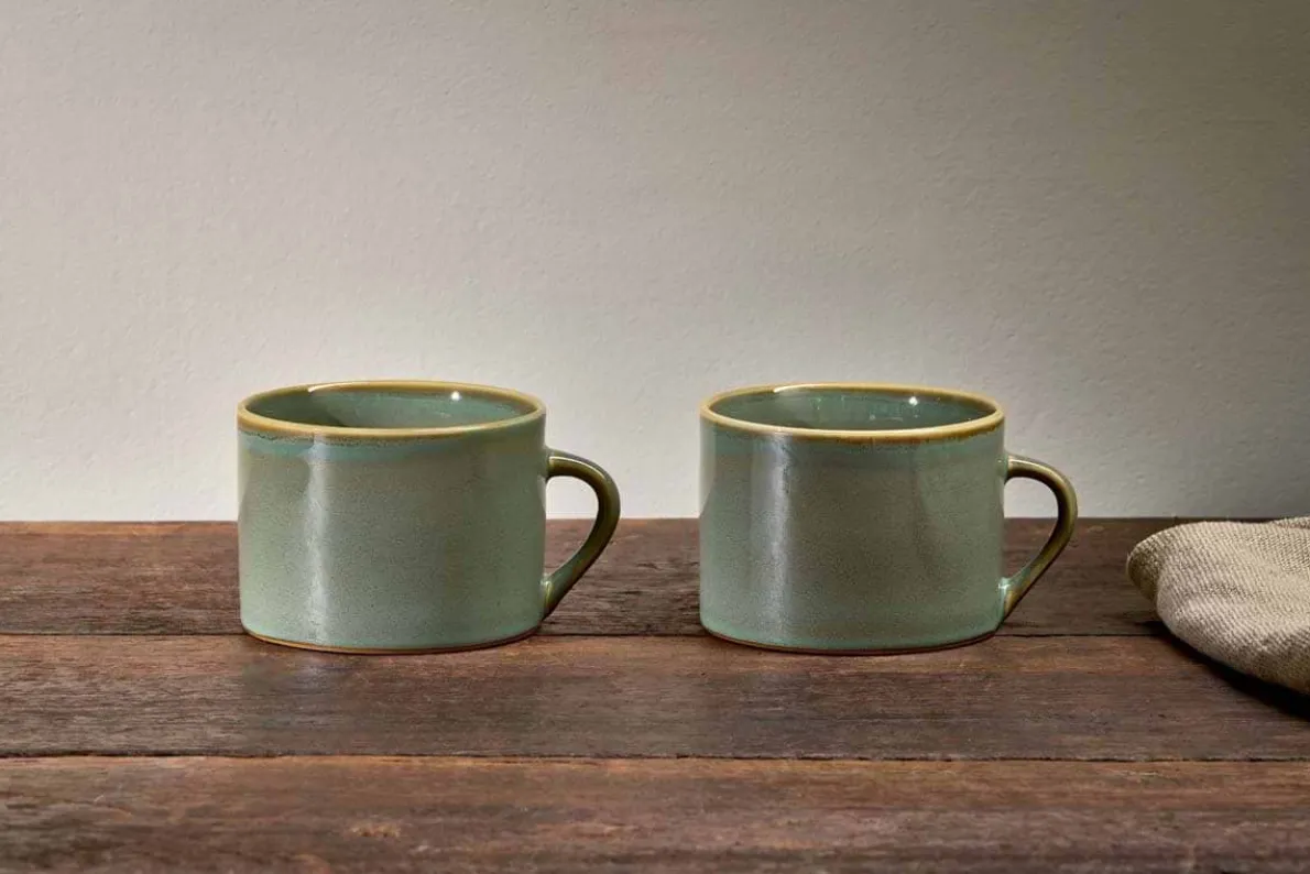 Kalini Mugs - Blue - Large (Set of 2)