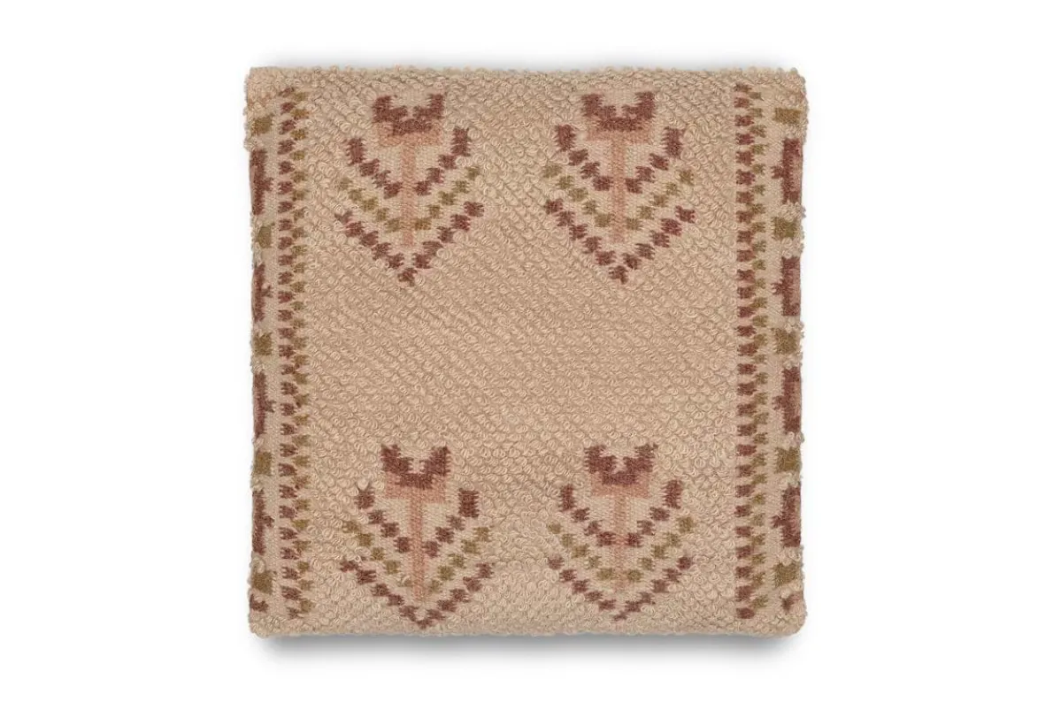 Kandy Wool & Cotton Cushion Cover - Dusty Pink